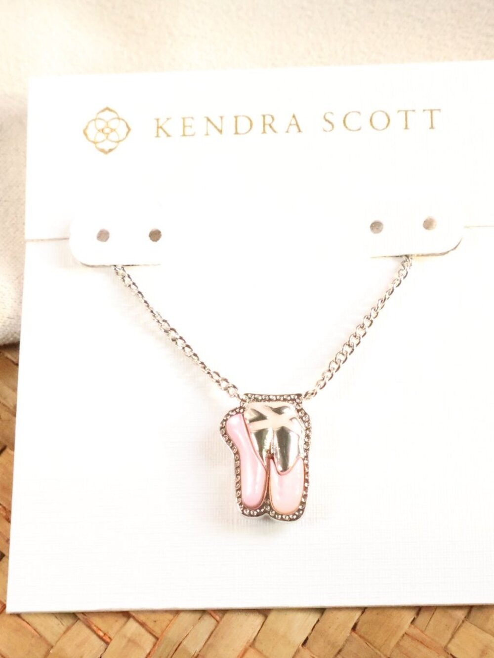 Authentic Kendra Scott Ballet Pendant Necklace